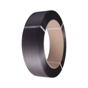 PP-muovivanne 15 x 0,80 mm, Ø 400 mm, 1.500 m, Musta