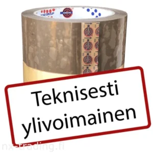 PVC pakkausteippi ruskea