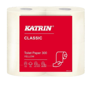 WC-Paperi Katrin Classic Toilet 300 Yellow 40 rullaa